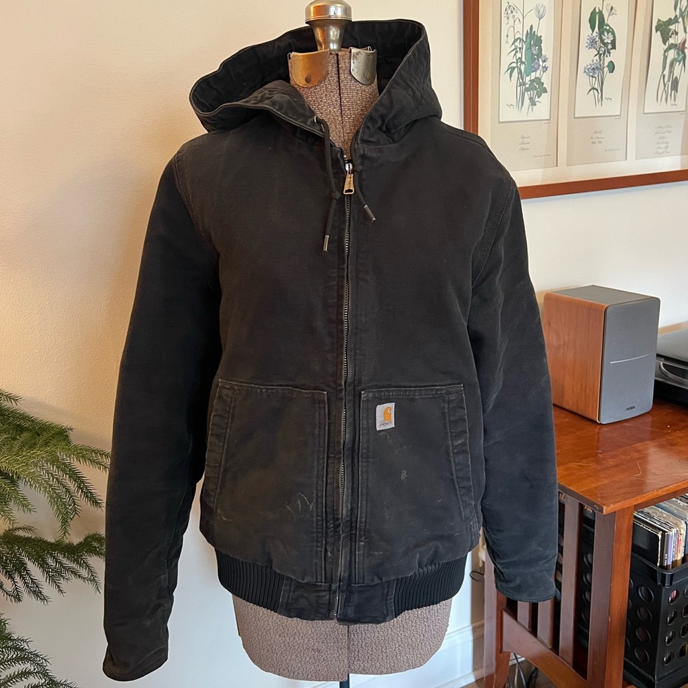 CARHARTT WOMEN'S ACTIVE JACKET- LOOSE FIT - WASHED DUCK -WARMEST RATING - SMALL